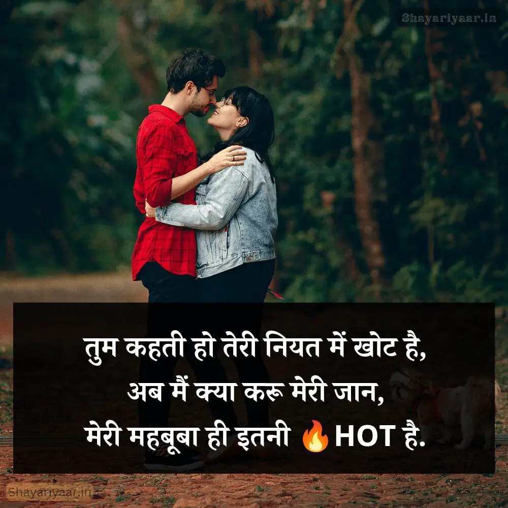 Romantic Love Shayari In Hindi, Romantic Love Shayari For Girlfriend,