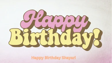 Happy Birthday Shayari